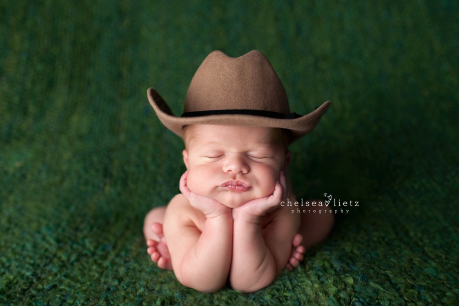 newborn cowboy hat